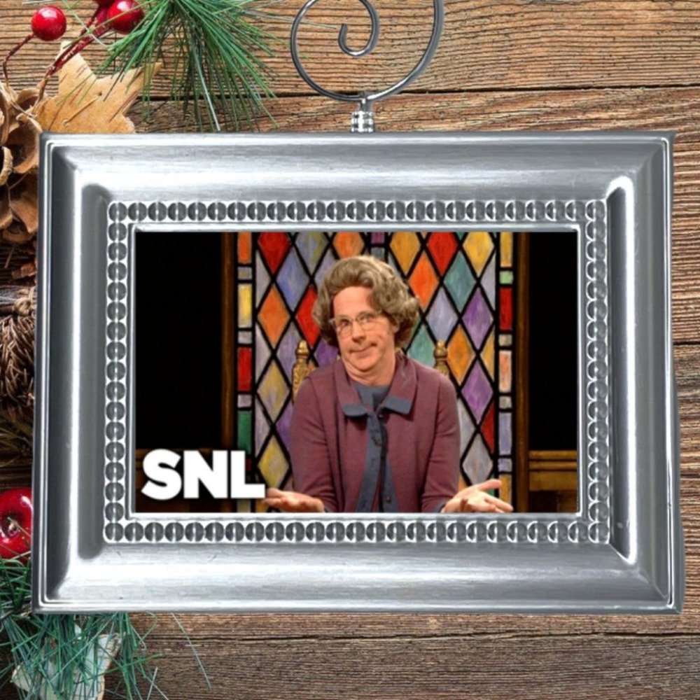 SNL The Church Lady Dana Carvey‎ Saturday Night Live Christmas Ornament